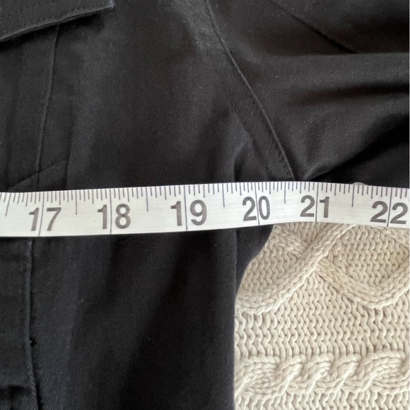 Christine Alexander Vintage Black Jean Jacket with Rhinestoned Crown Size Med - Picture 13 of 16